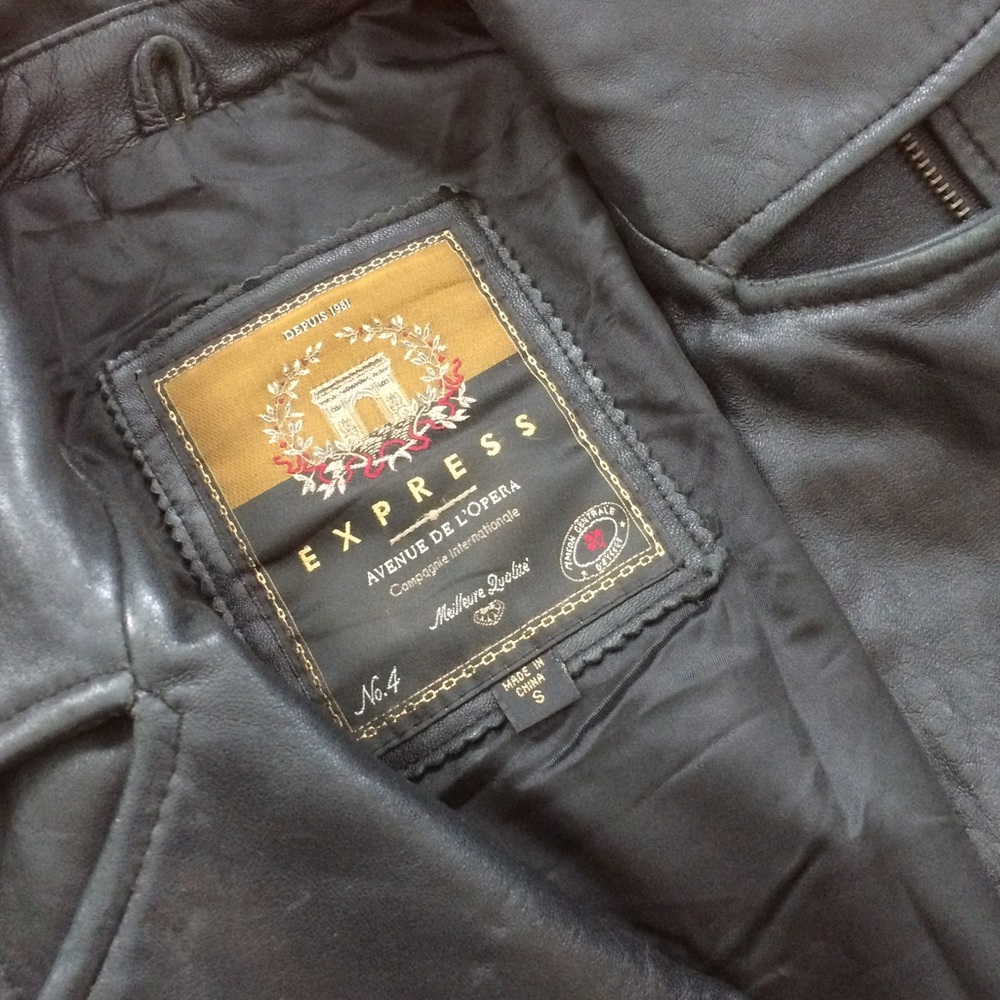 Express Leather Jacket - image 7